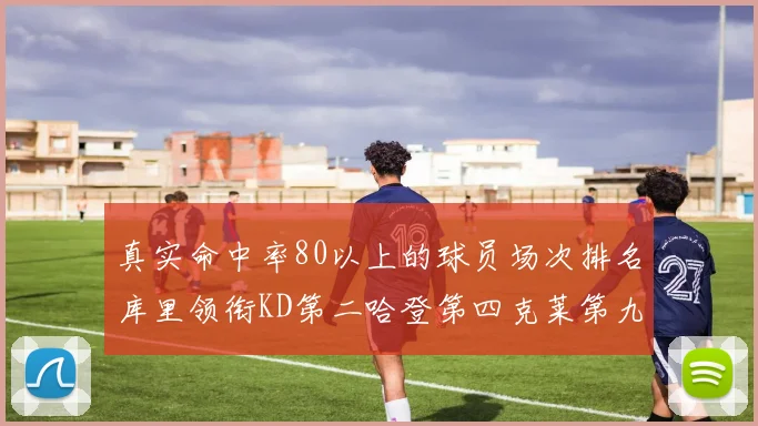 真实命中率80以上的球员场次排名库里领衔KD第二哈登第四克莱第九